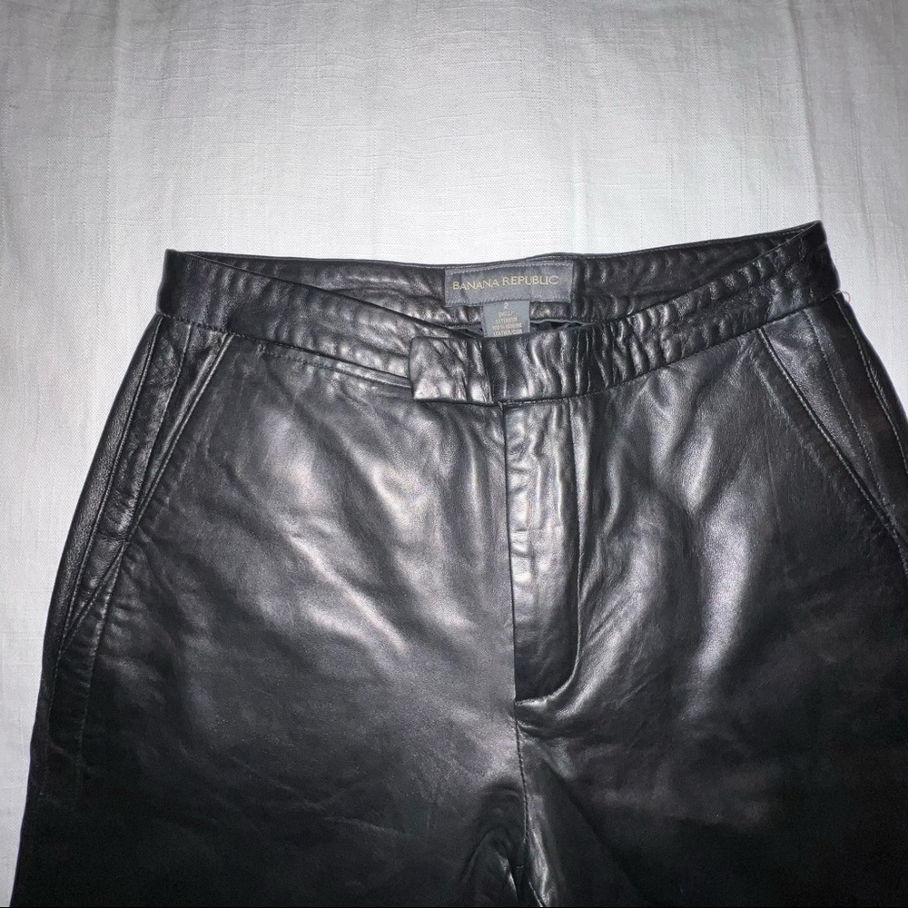 Banana Republic Leather Pants